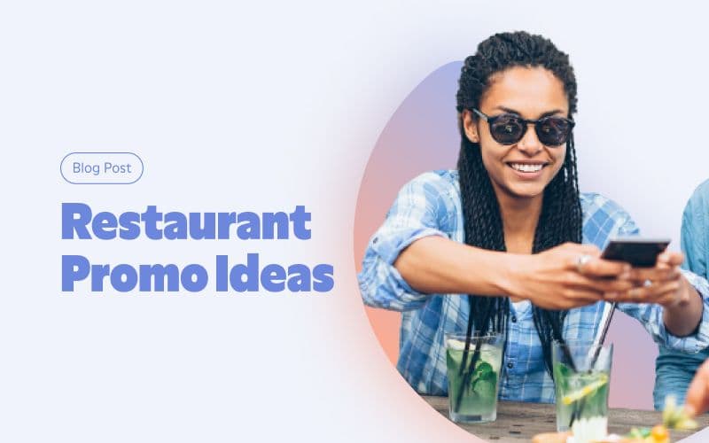 Smiling friends enjoying drinks, restaurant promo ideas