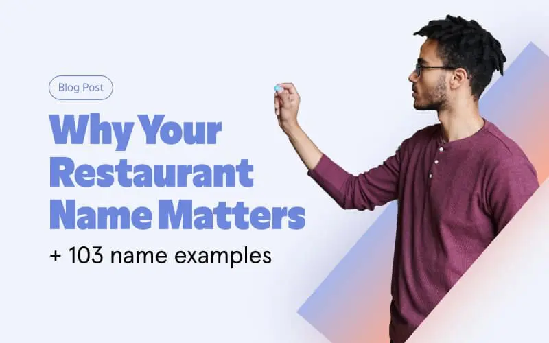 Restaurant naming importance with 103 examples blog post